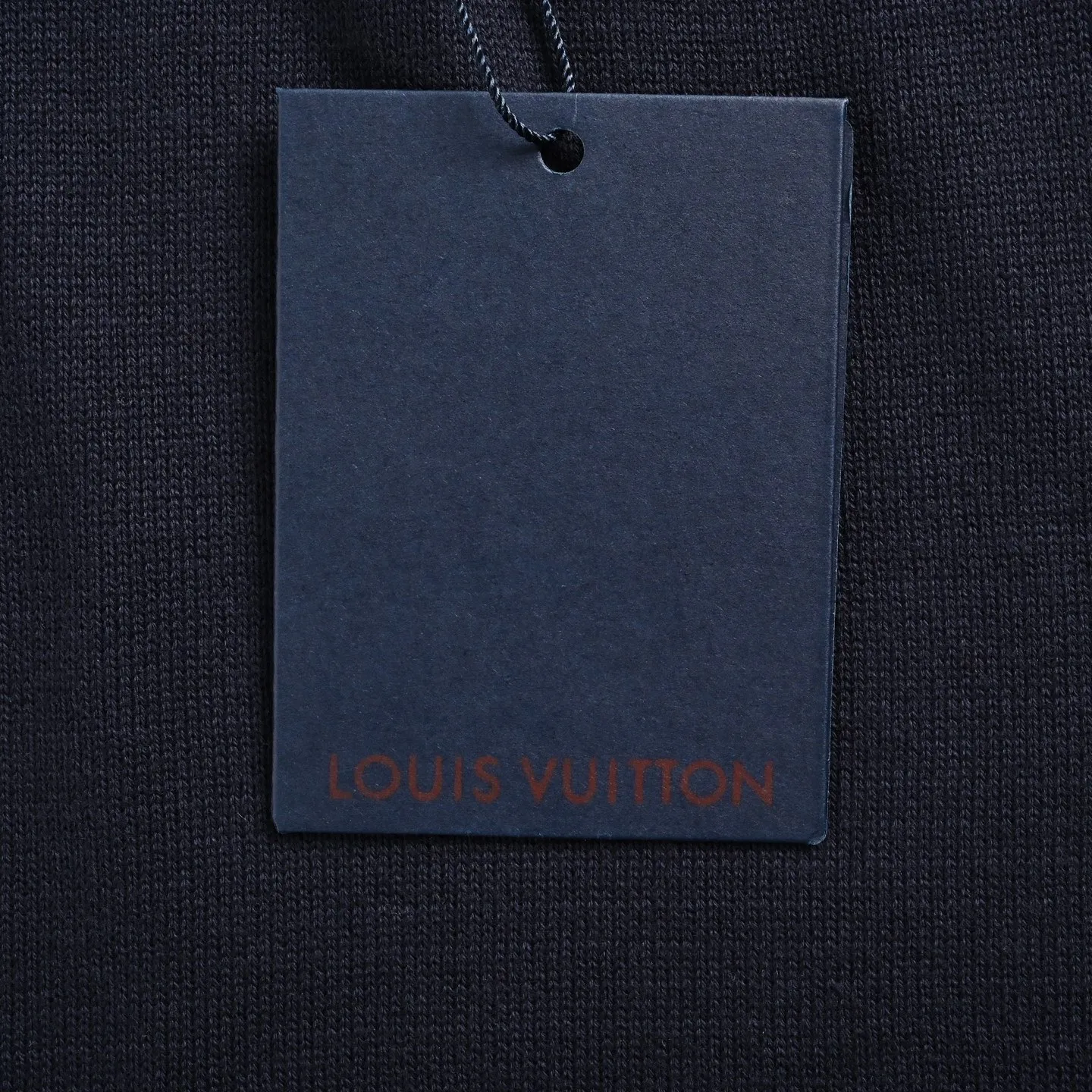 Louis Vuitton/Louis Vuitton 26ss chest silicone badge knitted short sleeves